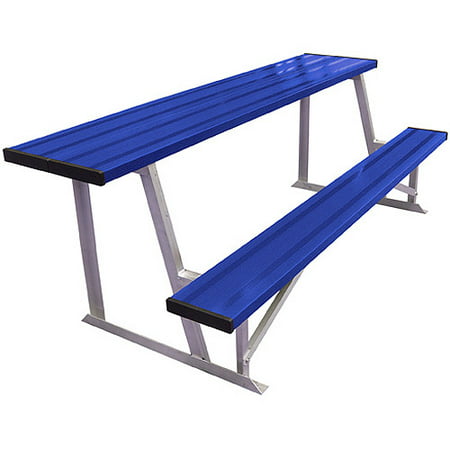 7.5' Scorer's Table with Bench, Royal Blue