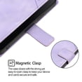 thumbnail image 5 of for Samsung Galaxy A32 5G Crossbody Wallet Case with Card Holder, Flip Folio Book Style Leather Shockproof Protective Phone Cover with Shoulder Strap/Lanyard for Samsung Galaxy A32 5G, Purple, 5 of 9