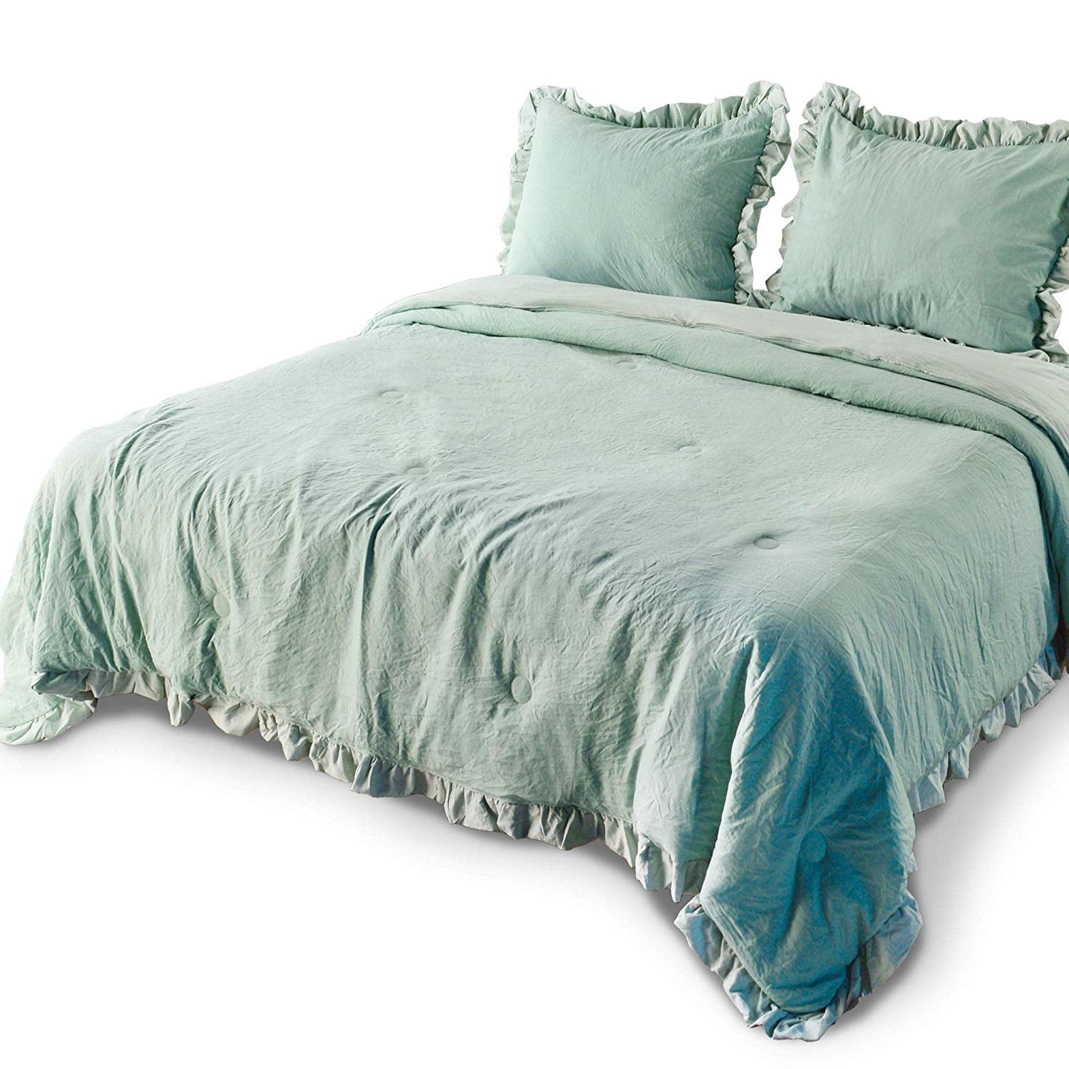 Kasentex All Season Reversible Comforter Set with Stylish ...