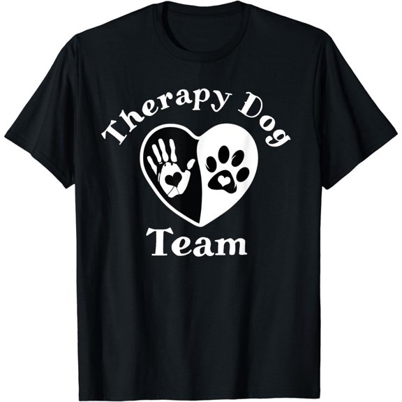 Therapy Dog Team Apparel For Animal Assisted Pet Therapy T-Shirt