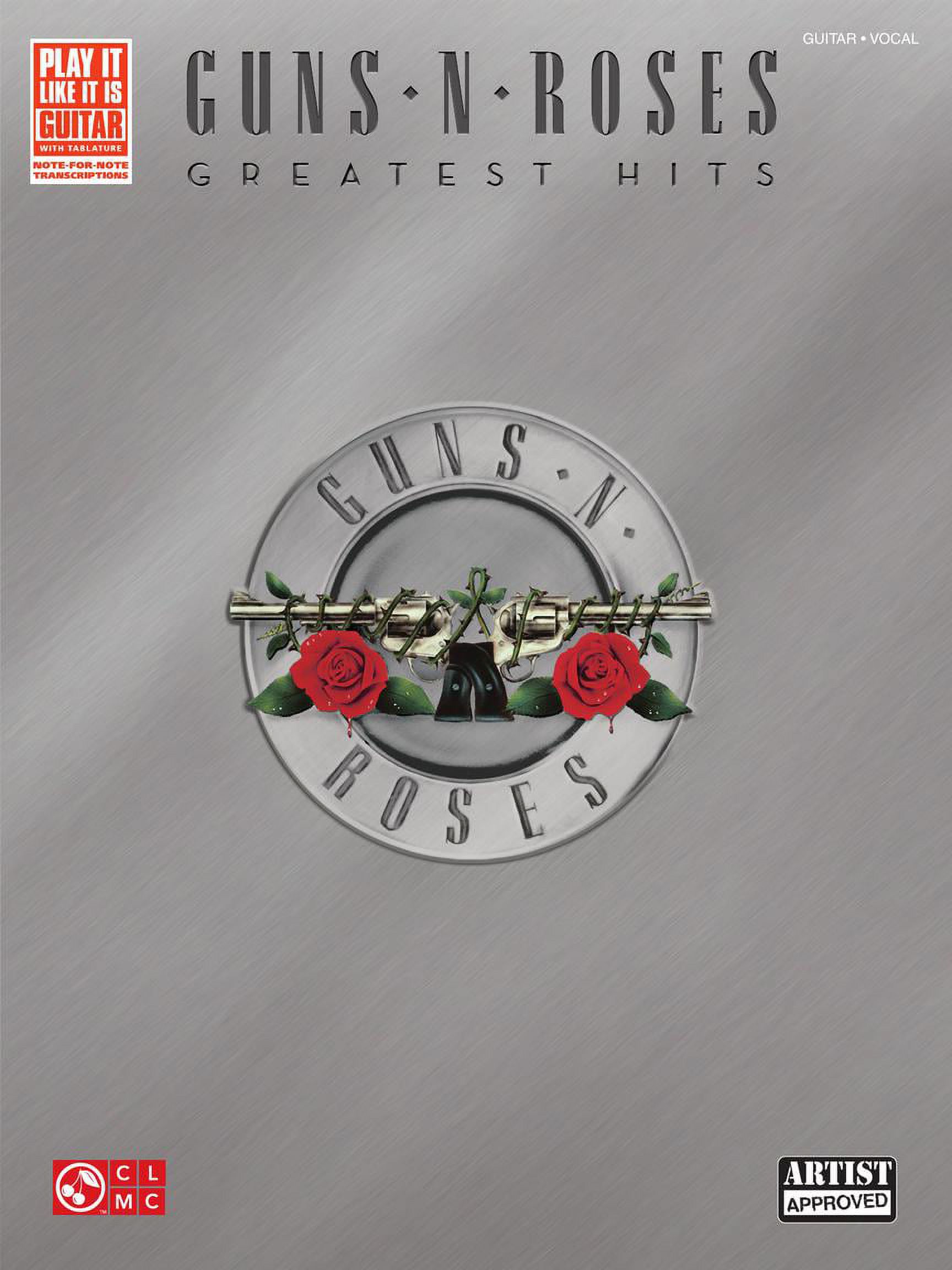 guns n' roses CD付き　タブ譜　ベスト Guns N' Roses Greatest Hits Guitar Tab Songbook - Walmart.com