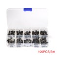 thumbnail image 1 of Micro Tact Switches Set TV Audio Device Interphone Tactile Push Button Switches Kit con caja de almacenamiento 100 Piezas Speravity EL3383-00B, 1 of 2