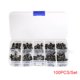 thumbnail image 1 of Micro Tact Switches Set TV Audio Device Interphone Tactile Push Button Switches Kit con caja de almacenamiento 100 Piezas Noticed EL3383-00B, 1 of 2