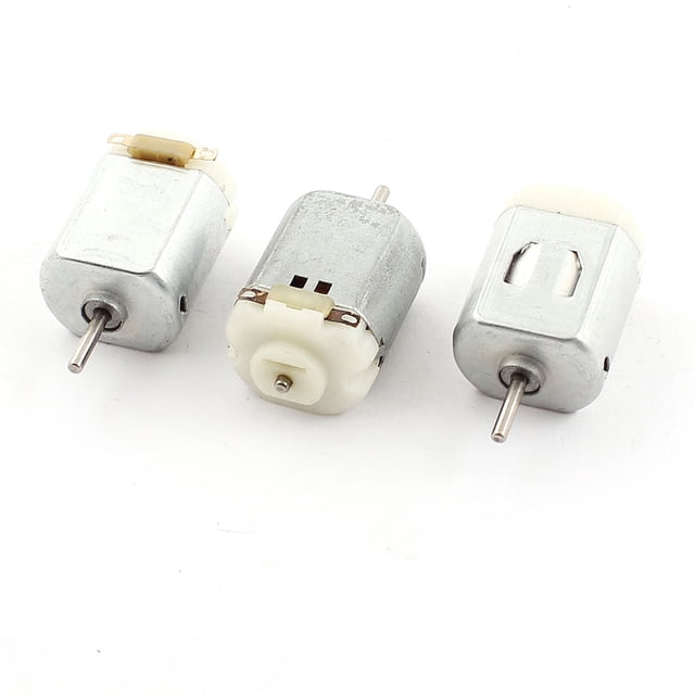 3 Pcs Micro Motor DC 6V 5000RPM 25x20x15mm para Juguetes DIY