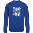 thumbnail image 2 of Men's Levelwear Royal Los Angeles Dodgers Zane Sunrise Sweatshirt, 2 of 3
