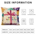 thumbnail image 5 of SHANXI Throw Pillow Cover, Birthday Gift Outdoor Decoration for Sofa Couch Farmhouse 12x12in, 5 of 5