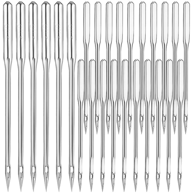 OULII 100Pcs Sewing Machine Supplies Silver Sturdy Build For Sewers Household Sewing Machines