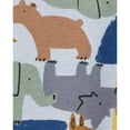 thumbnail image 2 of Carter's Baby Boys' 1 Piece Cotton Footed Sleepers (Newborn, Baby Animals on Blue), 2 of 2