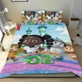 thumbnail image 1 of Dee & Friends in Oz Conjunto de sábanas temático, trío de piezas, cómodo y amigable con la piel, diseño único, regalo de decoración para el hogar para familiares, amigos y fans,140cm *210cm, 1 of 6