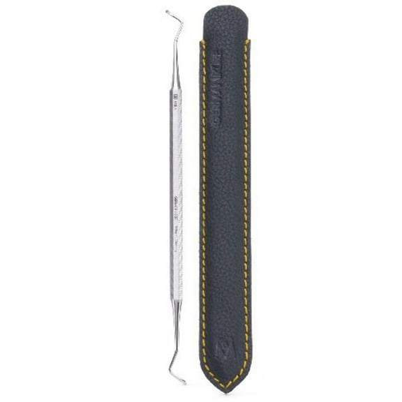 GERMANIKURE Double Excavator for Ingrown Toenails in Leather Case, Made in Solingen Germany, Pedicure
