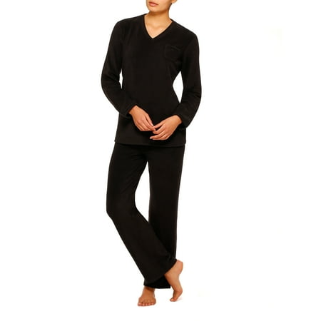 - Women's Long Sleeve V Neck Pullover Sleep Shirt (Sizes S - 3X)
