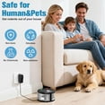 thumbnail image 2 of Indoor ultrasonic rodent repellent, rodent repellent electronic plug-in, multi-mode variable frequency 360° ultrasonic squirrel mouse repellent suitable for basements, offices, garages, warehouses, R, 2 of 3