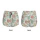 thumbnail image 3 of Balery Cute Owl Pantalones cortos deportivos para mujer con forro y dos bolsillos, elásticos, para entrenamiento, gimnasio, yoga-X-Large, 3 of 7