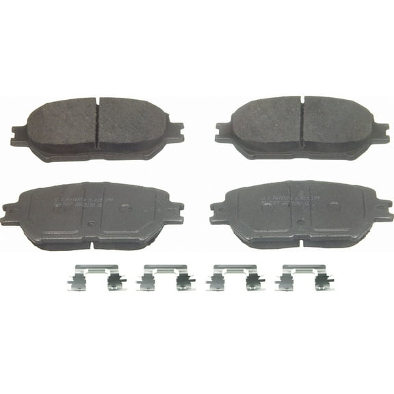 Wagner ThermoQuiet QC908 Ceramic Disc Brake Pad Set