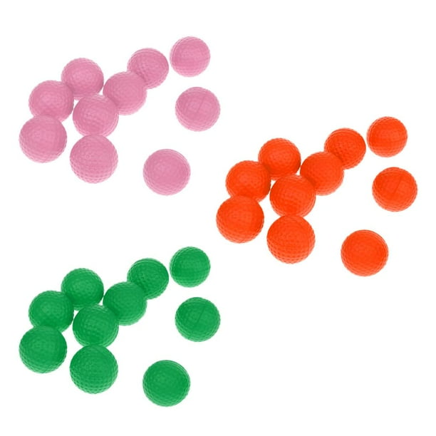 30 Pedazos de para golf de Entrenamiento de Espuma , Naranja Rosa Verde Naranja Rosa