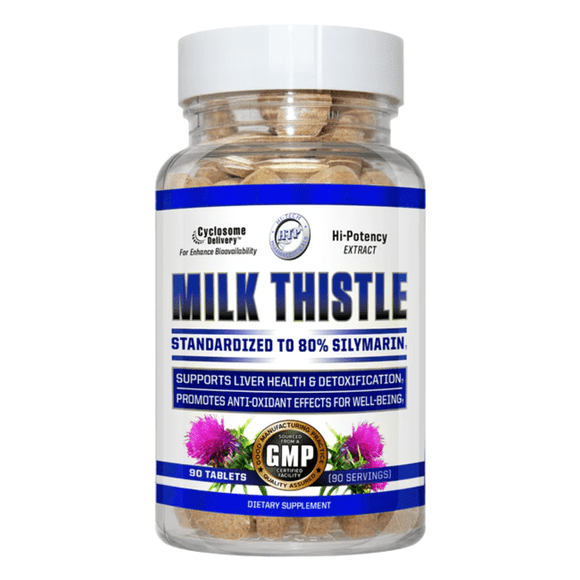 HI-TECH MILK THISTLE 360 mg 90 Tabletas cardo mariano
