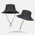thumbnail image 1 of LinYooLi Big Hat Rear Sun Fisherman Hat Female Summer Anti -Ultraviolet Sunscreen Sun Hat Fast Dry Travel Mountaineering Cap, 1 of 9