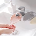 thumbnail image 5 of RUseeN Toddler Faucet Extender for Bathroom Sink, 3Pcs Extension Faucet Cover Bathtub Baby Sink Attachment for Washing Face Hand Washing, Long Extend Water Faucet Extender Toddler Sink, 5 of 7