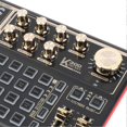 thumbnail image 4 of Live Sound Card, Professional Multi-Function Portable Sound Mixer, Voice Changer for Live Streaming, Recording and Accompaniment, 4 of 4