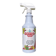 EarthSential All Natural Fruit and Veggie Wash 32 oz with Trigger Sprayer