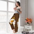 thumbnail image 5 of Cauagu Gnomes With Honey Pajama Pants for Women Loose Fit Wide Leg Trouser Pants Casual Elastic Waist Drawstring Lounge Pants, 5 of 6