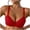 Red, variant on Kukoosong Balconette Bras for Women Fashion Women's Bra Soild Color Underwear Bra Everyday Bra, Sizes M