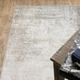 thumbnail image 5 of 2' X 8' Beige Blue Grey Green Brown And Purple Abstract Power Loom Stain Resistant Runner Rug, 5 of 5