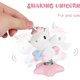 thumbnail image 3 of Figura de unicornio rosa para salpicadero de coche, escritorio, estante, decoración de escritorio, día de San Valentín, regalo de cumpleaños, 3 of 5
