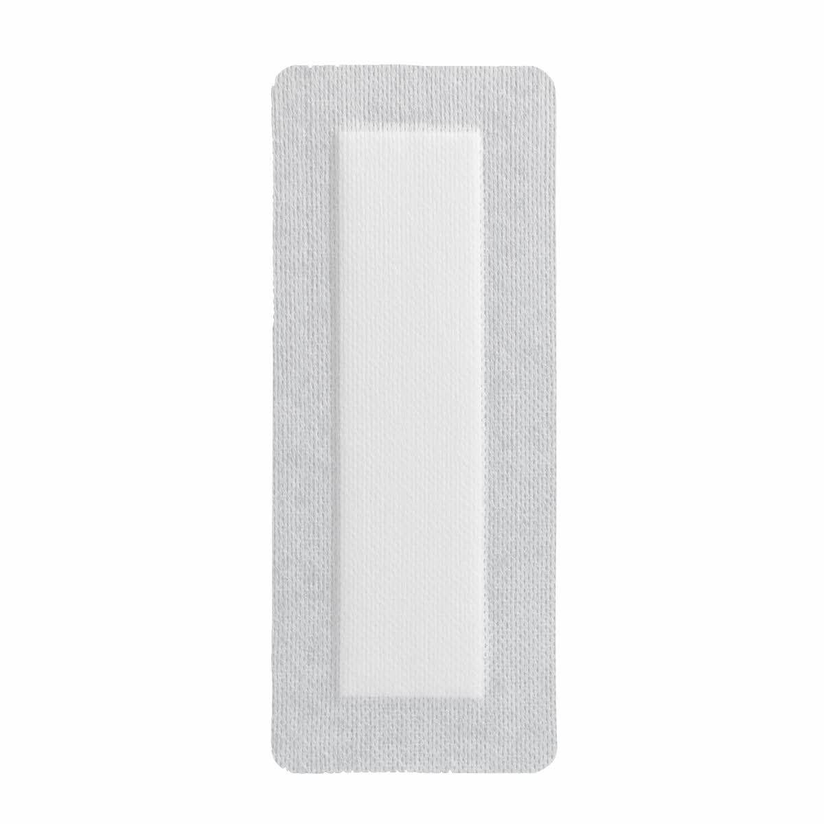 Medline Bordered Gauze, Adhesive Island Wound Dressing, Sterile, 4"x10", 15 Count