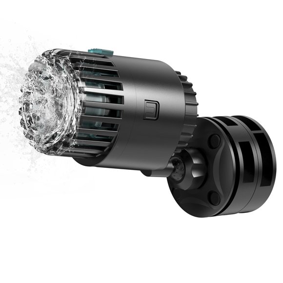 AQQA Magnetic Wave Maker for Aquarium 75-150 Gallon 2110 GPH Water Circulatio Pump Powerhead Fish Tank Wavemaker 360°Rotatable Quiet Operation for Freshwater(12W)