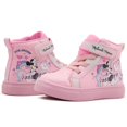 thumbnail image 2 of Tenis Bota Minnie Mouse Disney Charol Con Ajuste Velcro rosa 16, 2 of 5