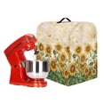 thumbnail image 3 of ZIATUBLES Dust Cover for Kitchen Mixer Waterproof Polyester Taffeta Kitchen Mixer Cover with Adjusting Drawstring Sunflower Butterfly Music Notes Print Multi-Functional Kitchen Mixer Accessories, 3 of 7
