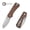Wood, variant on CIVIVI Knives Baby Banter Slip Joint Blue G10 & Nitro-V Stainless Steel Pocket Knife