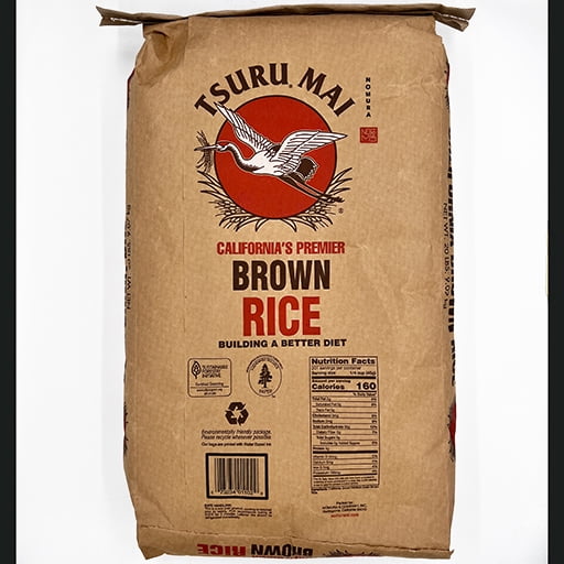 Tsuru Mai Brown Rice 20 lb - Walmart.com