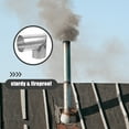 Hims 90 Degree Stove Pipe Chimney Flue Exhaust Pipe Metal Stove Heating
