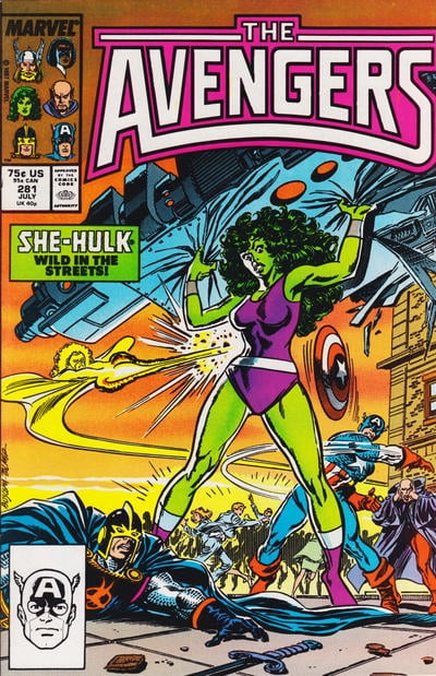 Cover of The Avengers #281