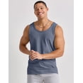 thumbnail image 6 of Hanes Originals Men's Tri-Blend Tank Top Athletic Navy Heather 3XL, 6 of 6