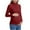 Wine A, variant on AKAFMK Winter Maternity Clothes,Long Sleeve Maternity Tops,Nursing Maternity Shirts,V-neck Shirt Solid Color Women Clothing Pleated High Waisted Lace Up Pregnant Shirt