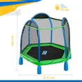 thumbnail image 2 of Trampolín Para Niños Stats Sports My First Trampoline 213 cm x 186cm MSC-4176, 2 of 7