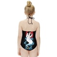 thumbnail image 4 of Ghostbusters Children's One-piece Swimwear Halterneck Swimsuit Summer Beach Girl's Bathing Suits Breathable Beachwear, 4 of 7