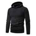 thumbnail image 4 of Chaquetas para hombres Abrigos Abrigos Moda Otoño Invierno Suéter Casual Pullover Chaqueta de lana con capucha Odeerbi ODB-5, 4 of 5