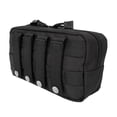 thumbnail image 2 of Bolsa multiusos táctica militar Molle 1000D, bolsa de primeros auxilios, color negro, 2 of 8
