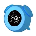 thumbnail image 1 of Reloj Despertador Digital LED con Luz de Despertador y Amanecer, Lámpara de Noche para Niños, 1 of 16