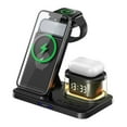 thumbnail image 1 of Base de carga 5 en 1 Soporte de carga multifunción Estación de carga 5 en 1 Reloj Función de luz nocturna Cargador inalámbrico portátil para teléfono móvil Reloj Auriculares ANGGREK Otros, 1 of 7
