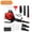 75.6CC 4 Cycle 900CFM 5HP 210MPH(Red), variant on YNCE Leaf Blower - 52CC 550CFM 2 Stroke Backpack Gas Powered Blower, Grass Lawn Air Cooling Gasoline with Air-Cooled, Snow for Garden (Black)