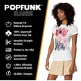 thumbnail image 4 of Batman Unstable Women's T Shirt (Large) White, 4 of 5