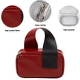 thumbnail image 3 of Bolsa de almacenamiento de cosméticos, bolsa de viaje para artículos de tocador, bolsa de acabado de pvc, bolsa de cosméticos con cremallera de color sólido para ocio, 3 of 5