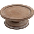 thumbnail image 4 of SOFE Round Wood Cake Stands Farmhouse Risers for Display Decorative, Cake Pedestal Serving Platter for Coffee Dessert Table, Christmas Party, Wedding, Dining Room, Living Room, 4 of 7