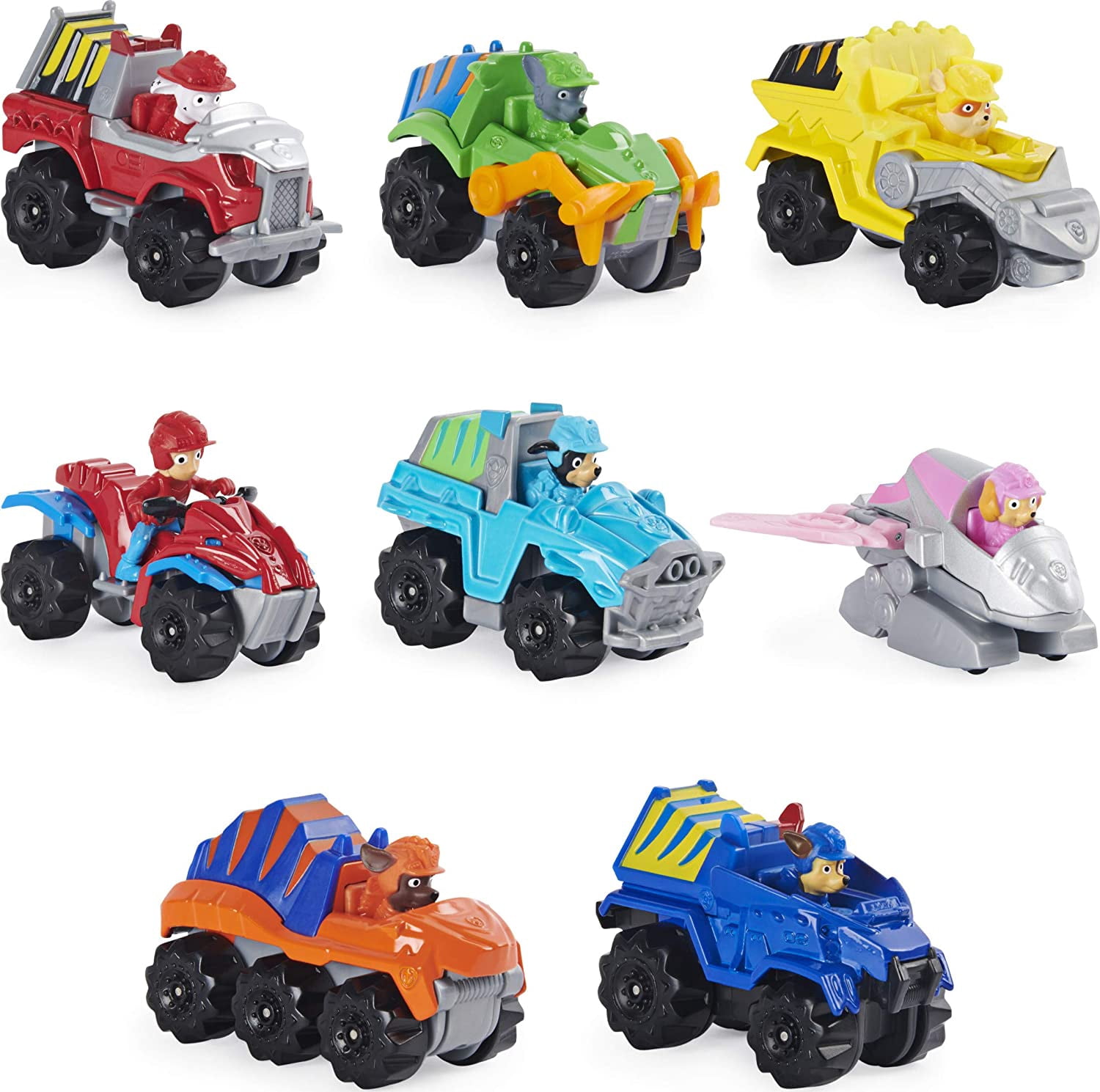 Paw Patrol True Metal Dino Gift Pack Diecast Car 8-Pack