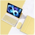 thumbnail image 1 of Funda con teclado para iPad 9.7 con mouse, retroiluminación y portalápices, teclado inalámbrico delgado magnéticamente desmontable para iPad 2018 (6.a generación) - iPad 2017 (5.a generación) - iPad, 1 of 7